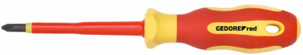 Gedore VDE-schroevendraaier | PZ2 | L 100 mm - 3301407