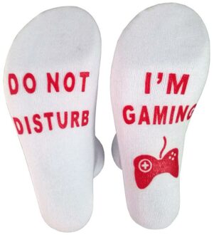 Gedrukt Brief Sport Sokken Universele Casual Stijl Elastische Ademend Katoen Blend Kousen Schoeisel Accessoires WR