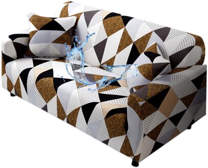 Gedrukt Elastische Sofa Covers Voor Woonkamer Stretch Sofa Protector Anti-stof Stretch Covers Voor Hoekbank Stoel Decoraties