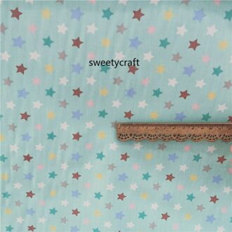 Gedrukt Twill Katoen, Bladeren Ster Gedrukt, patchwork Doek Voor Diy Naaien Quilten Baby & Kind Beddengoed Kleding Materiaal katoen Fabrics 02