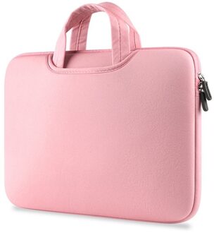 Geeek Airbag MacBook 2-in-1 sleeve / tas voor Macbook Pro 15 inch - Roze