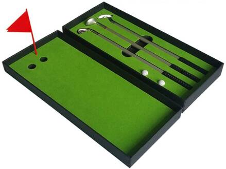 Geeek Mini Golf Spel Desktop Putter Pennenset Golf Training