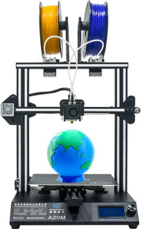 Geeetech 3D Printer A20M 2 in 1 Mix-color FDM CE Fast Assembly with Filament Fetector and Break-Resuming 255*255*255 Print area