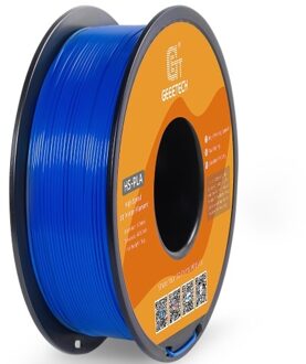 GEEETECH High Speed PLA 3D Printer Filament 1.75mm High Fluidity Fast Curing 3D Printing Material 1KG(2.2lb) Accuracy +/-0.03mm Standard 1 Roll