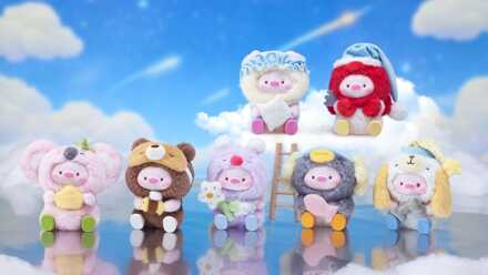 GeeGeePig: Pajamas Lullabies Blind Box Keychain 16 cm Display (6)