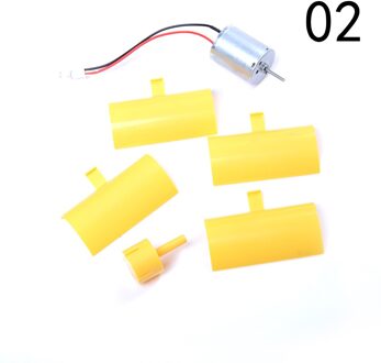 Geel Dc Micro Motor Led Verlichting Verticale As Windturbines Generator Blades 02