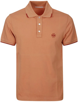 Geel Oranje Polo Shirt Ss23 Jacob Cohën , Orange , Heren - Xl,L,M