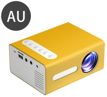 Geel T300 Draagbare Projector High Definition Efficiënte Led Projector Multi Interface Video Home Theater Projector