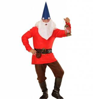 Geel tuinkabouter kostuum voor volwassenen - Volwassenen kostuums