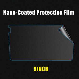 (Geen Gehard Glas) 229Mm * 129Mm Zachte Tpu Nano-Coated Scherm Beschermende Film Voor Seicane 2din 9 Inchcar Gps Navigatie 1stk