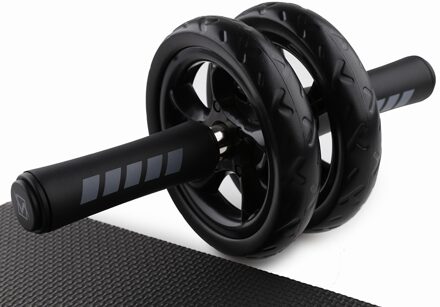 Geen Lawaai Abdominale Wiel Ab Roller Met Mat Voor Gym Spier Trainer Oefening Fitness Apparatuur