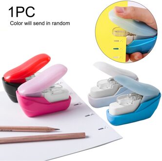 Geen Nagels Nieten Machine Mini Leuke Boek Nietmachine Geen Nietjes Nodig Stapleless Nietmachine Papier Nieten Nietmachine Zonder Nietjes