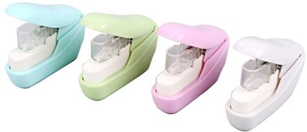 Geen Nagels Nieten Machine Mini Leuke Boek Nietmachine Geen Nietjes Nodig Stapleless Nietmachine Papier Nieten Nietmachine