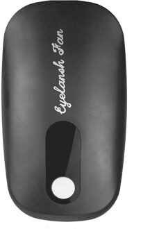 Geënt Wimper Föhn Mini Elektrische Droger Kleine Ventilator Usb Droger Wimper Beauty Tool zwart