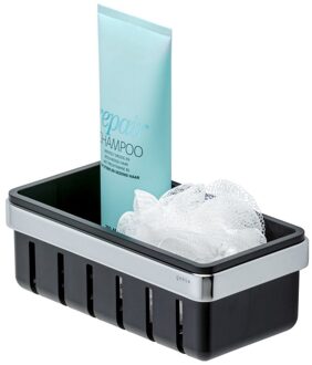 Geesa Frame Douchemand 21 cm - Zwart / Chroom