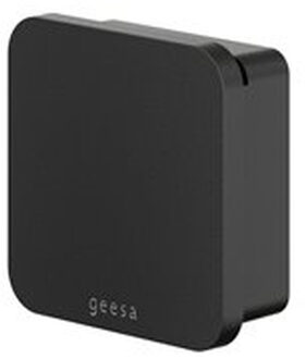 Geesa Handdoekhaak Geesa Topaz Groot Minimalistisch Mat Zwart