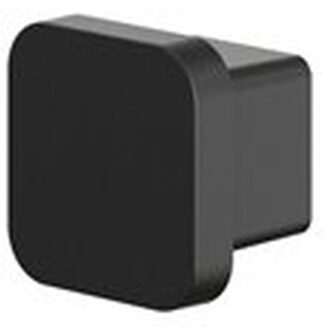 Geesa Handdoekhaak Geesa Topaz Klein Minimalistisch Mat Zwart