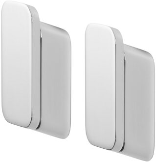 Geesa Handdoekhaken Medium 2 Stuks Geesa Shift Chroom