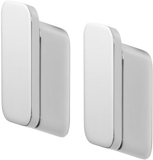 Geesa Handdoekhaken Medium 2 Stuks Geesa Shift Chroom