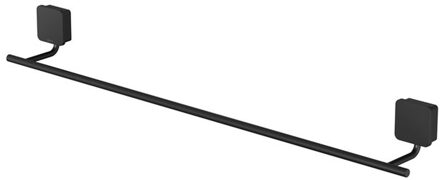 Geesa Handdoekrek Geesa Topaz 60cm Minimalistisch Mat Zwart