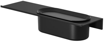 Geesa Leev Planchet met Douchemand 40 cm - Zwart