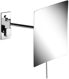Geesa Mirror Scheerspiegel - 1 arm - 3x vergrotend - 150x225 mm - Chroom