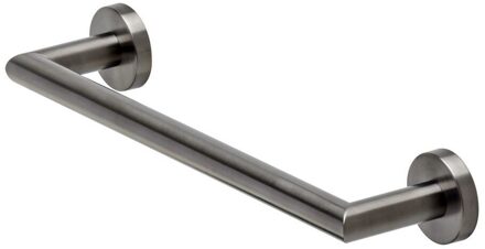 Geesa Nemox Brushed Black Metal Badgreep 30cm Gunmetal