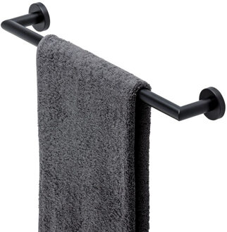Geesa Nemox Handdoekrek 45 cm - Zwart
