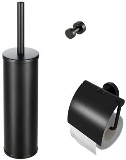 Geesa Nemox Toiletaccessoireset - Zwart