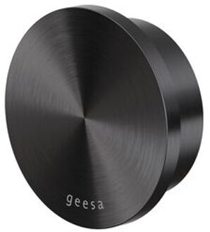 Geesa Opal Handdoekhaak - Groot - Zwart Metaal