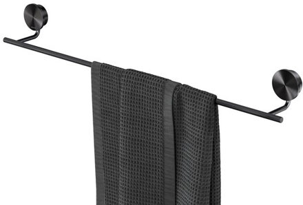Geesa Opal Handdoekrek 60 cm - Zwart Metaal