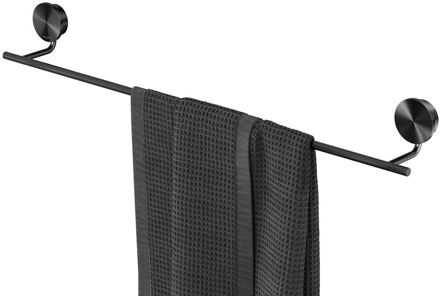 Geesa Opal Handdoekrek 60 cm - Zwart Metaal