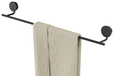 Geesa Opal Handdoekrek 60 cm - Zwart