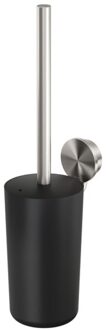 Geesa Opal Toiletborstel met Houder - RVS Zilver
