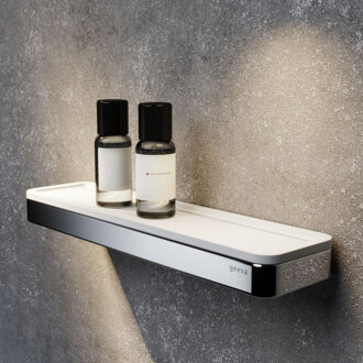 Geesa Planchet Geesa Frame 26 cm Wit Chroom