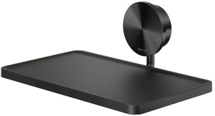 Geesa Planchet Geesa Opal 19 cm Metaal Geborsteld Zwart