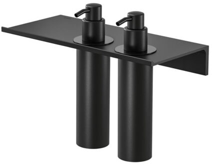 Geesa Planchet met Dispenser Multi Geesa Leev 40 cm 200 ml Zwart Geesa