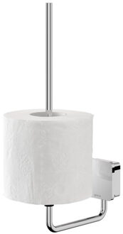 Geesa Reserve Toiletrolhouder Geesa Topaz Minimalistisch Chroom Geesa