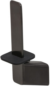 Geesa Reserverolhouder Geesa Shift Zwart Metaal Geborsteld