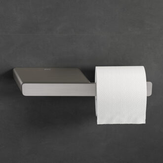 Geesa Shift Toiletrolhouder zonder klep met planchet RVS geborsteld 91992405