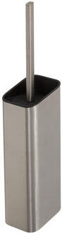 Geesa Toiletborstel Met Houder Geesa Shift Geborsteld RVS Zwart Geesa