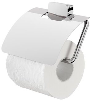 Geesa Toiletrolhouder Geesa Topaz Met Klep Chroom