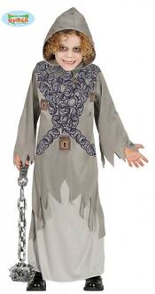 Geest Kostuum Jongen Sloten Zilver - Grijs, Bruin - Kastanje