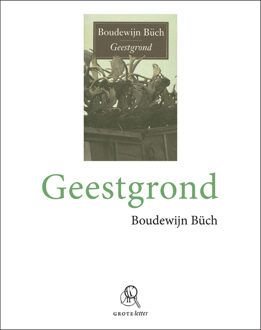 Geestgrond - Boek Boudewijn Büch (9029579471)