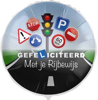 gefeliciteerd Rijbewijs ballon