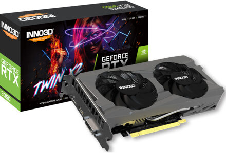 GeForce RTX 3050 TWIN X2 8GB Grafische kaart