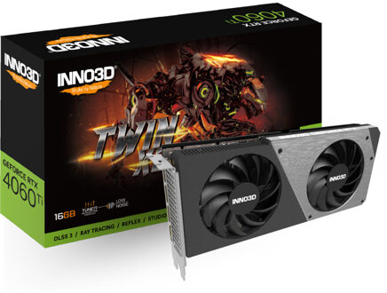 GeForce RTX 4060 Ti 16GB TWIN X2 Grafische kaart