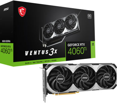 GeForce RTX 4060 Ti VENTUS 3X 8G OC Grafische kaart