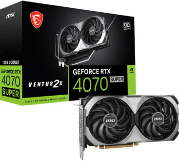 GeForce RTX 4070 SUPER 12G VENTUS 2X OC Grafische kaart