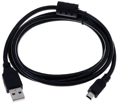 Gegevens Charging Cable Cord Adapter Usb 2.0 A Male Naar Mini 5 Pin B Beste Zwart Lengte 150Cm Data kabels Usb Verlengkabel